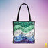 Gay Male Pride Waves Tote Bag